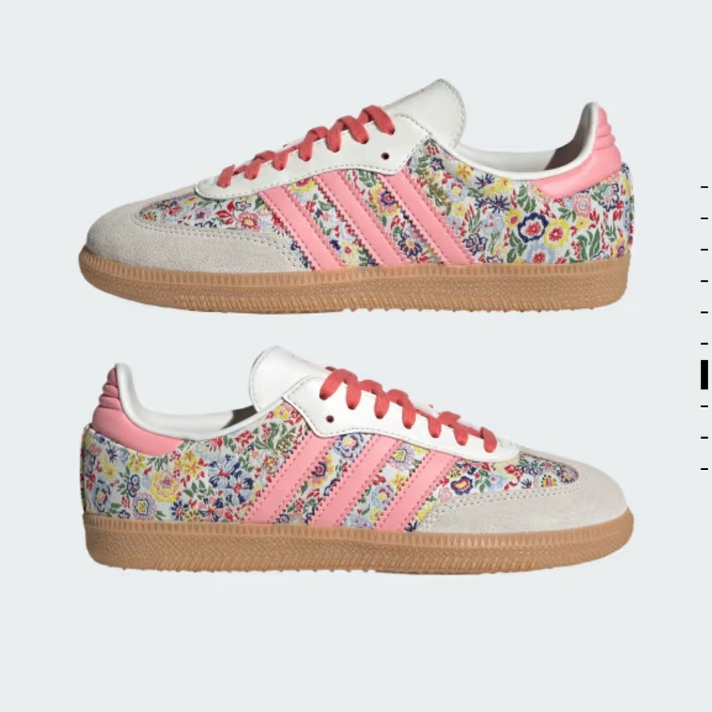 Adidas x Liberty London Floral Samba Sneakers size 13 - New with box!